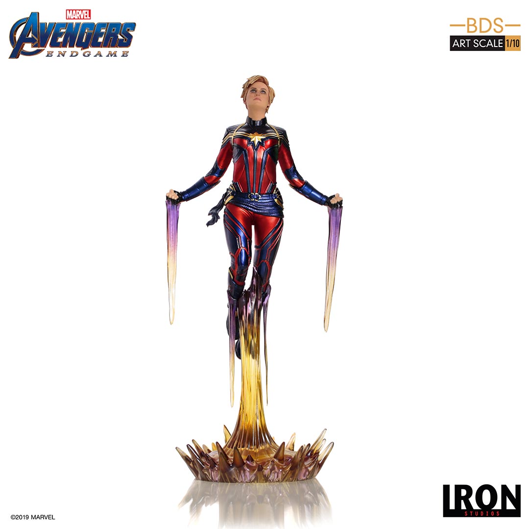 Marvel Avengers Endgame Captain Marvel 110 Scale Statue