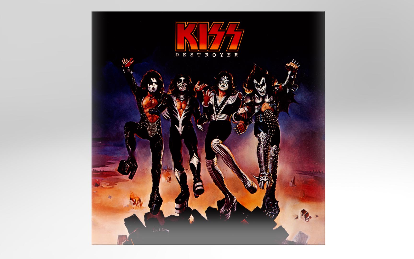 3D Vinyl KISS Destroyer
