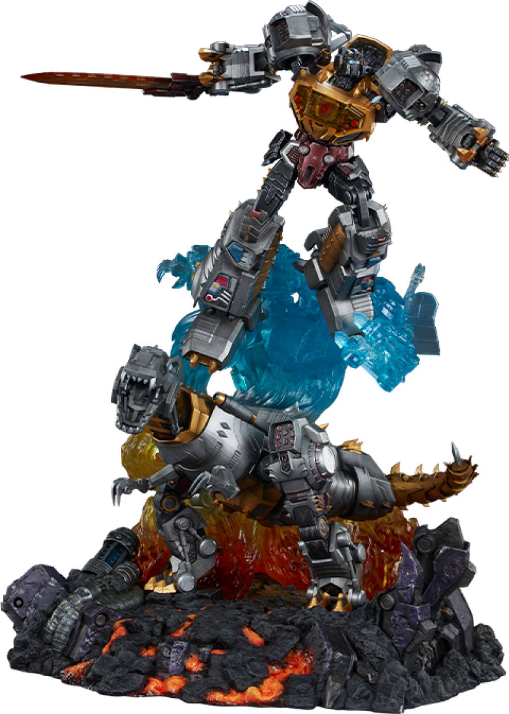 Transformers Grimlock Supreme Edition Diorama Statue