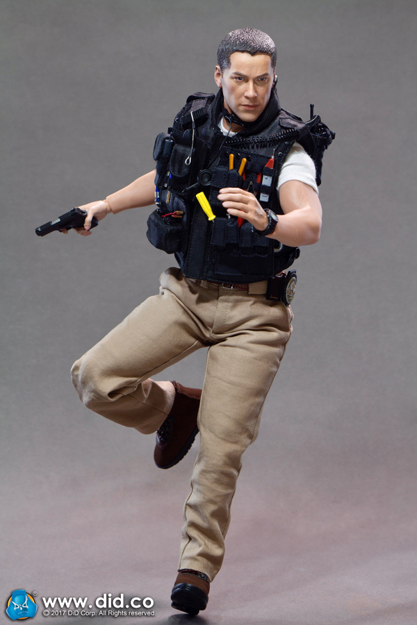DRAGON IN DREAMS DID 1/6 SCALE MODERN US KENNY LAPD SWAT 1990's 