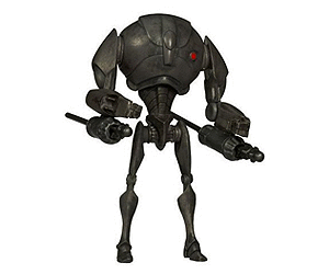 Super Battle Droid Heavy Assault Clone Wars 2009 Action Figure H