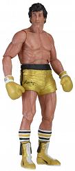 Rocky Actionfiguren 18 cm Serie 1 40th Anniversary Gold Trunks