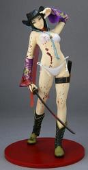 Oneechanbara Aya 1:6 26cm PVC Statue Blood Version