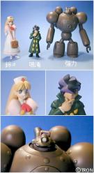 Steam Detectives 10cm PVC-Figuren 3er Set (BOX)