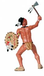 Sioux mit tomahawk, 10 cm