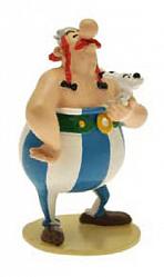 Obelix+Idefix-Metal-Figur