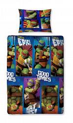 Teenage Mutant Ninja Turtles Bettwäsche Dudes 135 x 200 cm