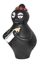 Barbapapa Frau mit Flasche PVC