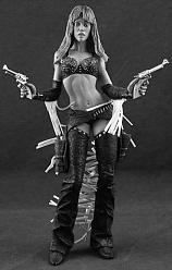 Sin City Nancy Action Figur S/W