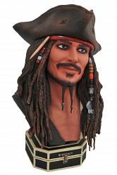 PotC: Legends in 3D - Jack Sparrow 1:2 Scale Bust