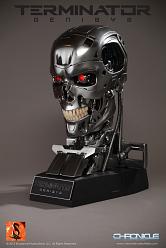 Terminator Genisys: Endoskeleton Skull 1:1 scale Replica