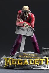 Megadeth Rock Iconz Statue "Peace Sells" Vic Rattlehead 23 cm