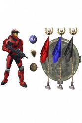 Halo Reach Serie 6 Actionfiguren Deluxe Box Set Team Objectives 