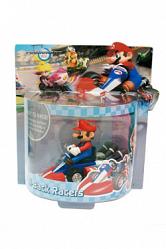 Mario Kart Wii Mini Kart mit Rückziehfunktion Mario 12 cm