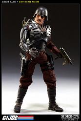 G.I. Joe Actionfigur 1/6 Black Major Bludd 30 cm