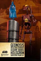 Star Wars Actionfigur 1/6 Geonosis Commander Battle Droid & Coun