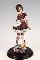 Kaitendoh Horror Figure Series Statue 1/8 Zombie Girl 22 cm