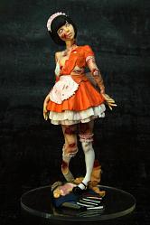 Kaitendoh Horror Figure Series Statue 1/8 Zombie Girl Repaint Ve