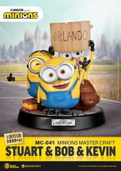 Minions: Master Craft Stuart with Bob and Kevin Statue