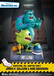 Disney: Monsters Inc. - Master Craft James P. Sullivan and Mike