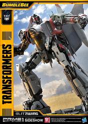 Transformers: Bumblebee 2018 - Blitzwing 31 inch Statue
