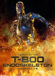 Terminator Maquette T-800 Endoskelett 52 cm