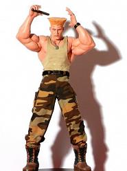 Guile Sideshow Exclusive Pop Culture Shock PF Statue