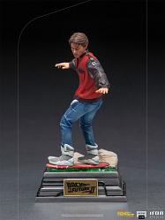 Back to the Future 2: Marty McFly on Hoverboard 1:10 Scale Statu