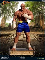 Street Fighter: Exclusive Sagat 1:3 Scale Statue