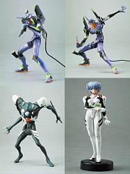 Neon Genesis Evangelion 11cm Mini Actionfiguren 6er Set