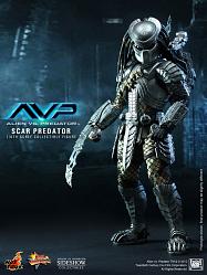 Alien vs. Predator Movie Masterpiece Actionfigur 1/6 Scar Predat