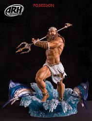 Poseidon 1:4 scale polystone statue