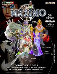 Maximo 16cm Actionfiguren Serie 1 6er Set