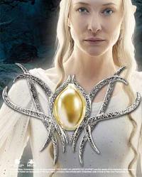 Der Hobbit: Eine unerwartete Reise Galadriel´s Brosche (versilbe