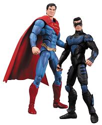 Injustice Actionfiguren Doppelpack Nightwing vs. Superman 10 cm