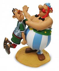 Kunstharzfigur Obelix Paf!, 36 cm