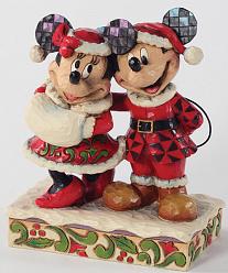 Micky&Minnie Weihnacht, 15,5cm