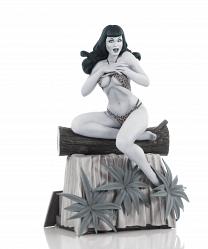Bettie Page Black and White Limited Edition Statue