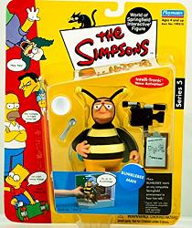The Simpsons Series 5 Playmates Action Figure Bumblebee Man