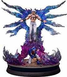 The King of Fighters '97: Global Match - Orochi and Chris Statue