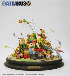 Asterix Diorama Attakus 50 Jahre