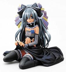 Comic Himekuri PVC Statue - Image Girl Black Dress