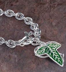 Herr der Ringe Bettelarmband Elben-Brosche (Sterling Silber)