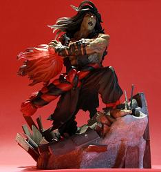 Street Fighter Diorama 1/6 Evil Ryu EU Exclusive 34 cm