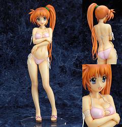 MAGICAL LILICAL NANOHA STRIKER S - Nanoha Swimsuit 1/4 PVC Statu