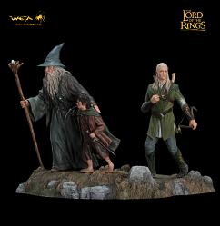 Herr der Ringe Statue Die Gefährten Set 1 14 cm