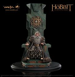 Der Hobbit Eine unerwartete Reise Statue 1/6 König Thror auf sei