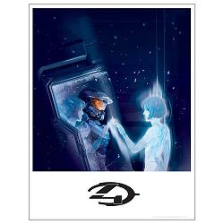 Halo 4 Await Lithograph Artwork Print