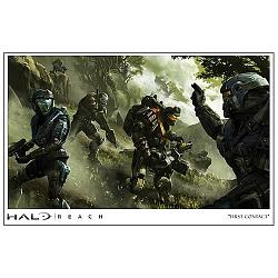 Halo Reach First Contact Paper Giclee Print