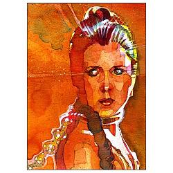 Star Wars Princess Leia Your Highness Paper Giclee Print